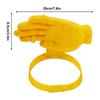 Sonnenschutzhut 3D-gedruckte Handform Sonnenschutz Stirnband Sommer Sonnenschutzhut für Outdoor Angeln Strand Wandern Bootfahren Klettern