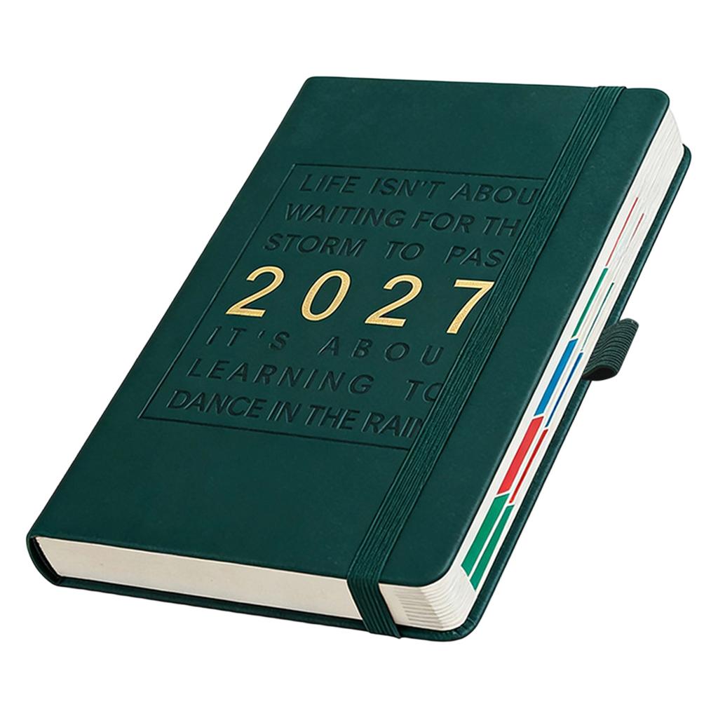 2027 Planner - Daily Weekly Monthly Schedule Notebook with Calendar