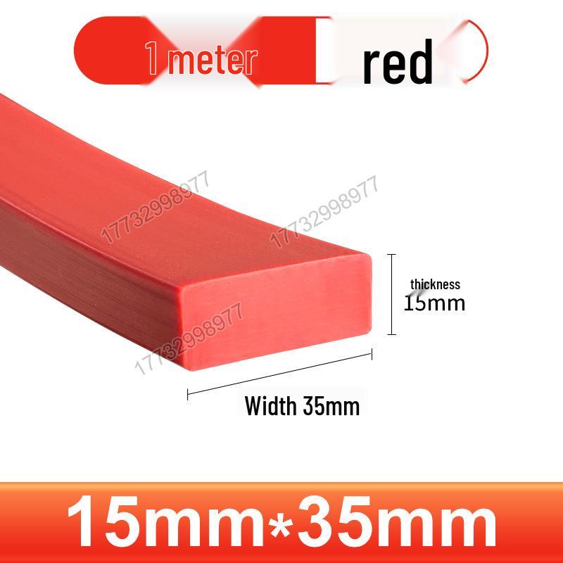 High-Temperature Resistant Transparent Silicone Rubber Sealing Strip