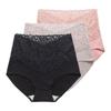 Underwear For Women Lace High Waist Briefs Tummy Control Butt Lift Sexy Large Size Cotton Panties