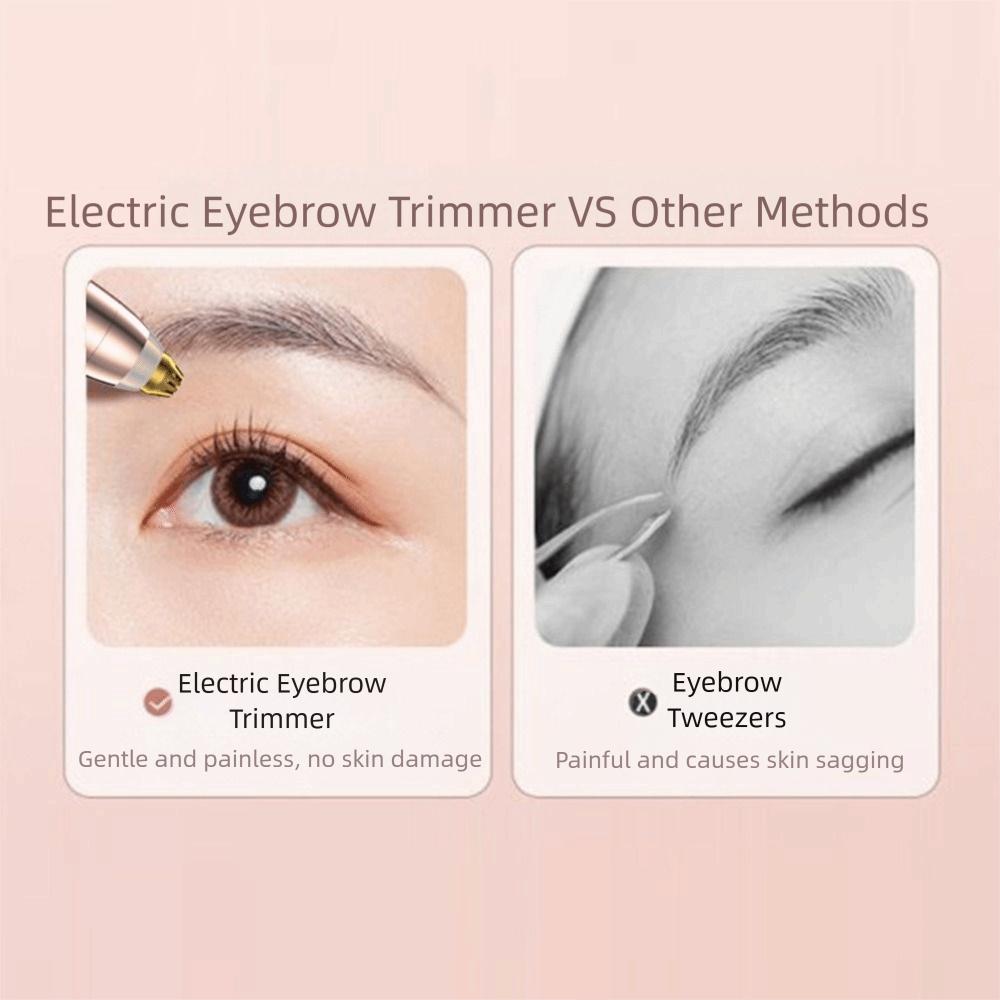 Safety Design Electric Eyebrow Trimmer Portable Automatic Eyebrow Trimming Tool  For Beginners