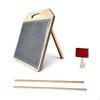 Carding Board Wooden Wool Blending Set Portable DIY Projects for Fiber Artists, Textile