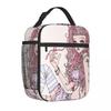 Miwako Paradise Kiss Insulated Lunch Bags Cooler Lunch Container Leakproof Tote Lunch Box for Men Women Beach Travel