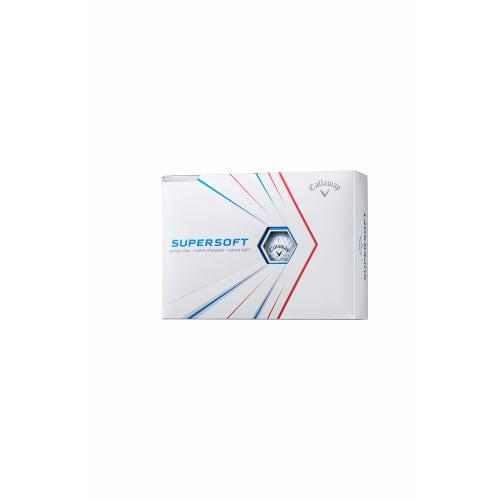 

Callaway Golf Ball SUPERSOFT 2021 1 Dozen (12 Pieces) 2 Piece White