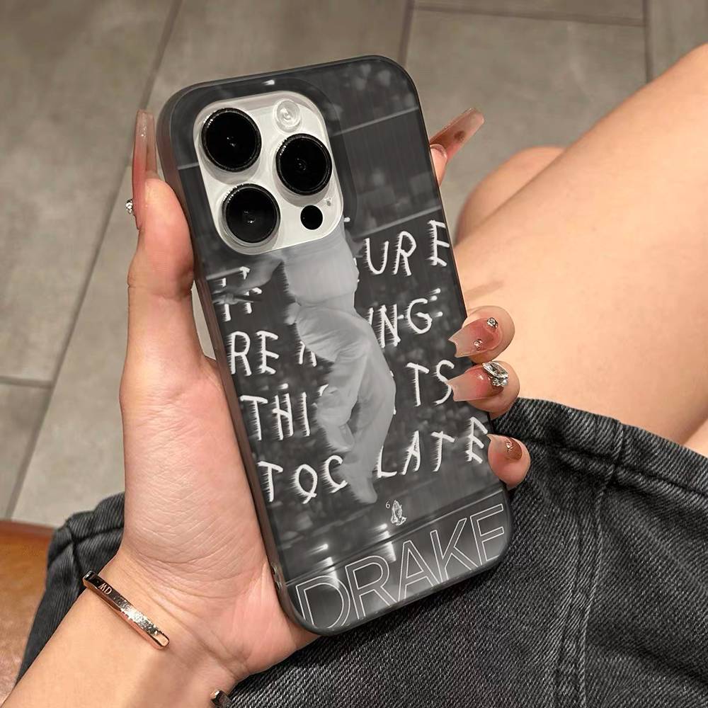 Sänger Rapper D-Drake Weiche Wellpappe Handyhülle Für IPhone 11 12 13 14 15 16 17 Pro Max Plus Pro Stoßfeste Hülle