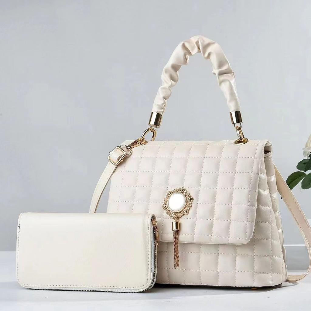 Stylish Black Bucket Bag For Women With Embroidered Design Spacious Mom Tote