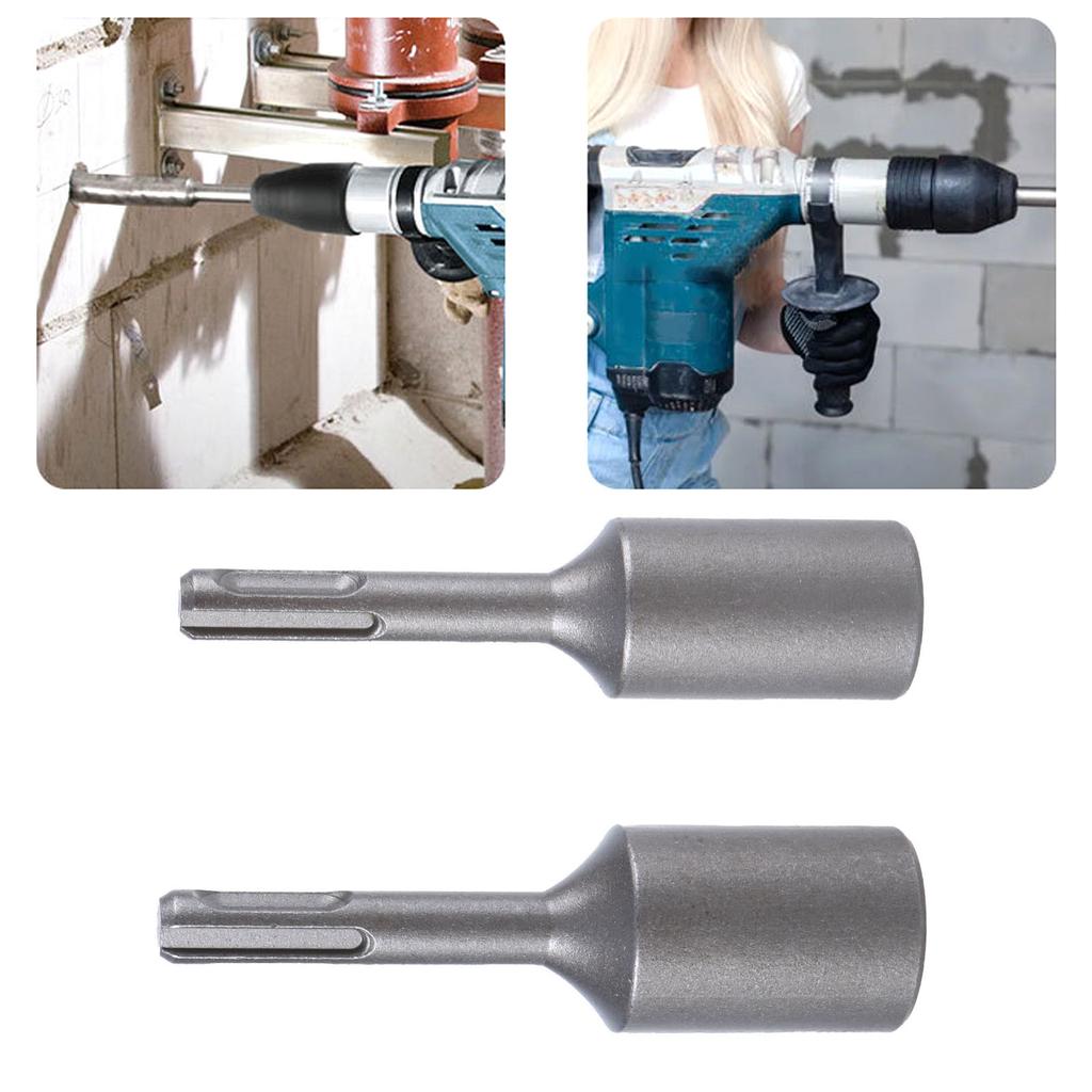 Plus Ground Rod Driver Adapter For Rod Industrial Steel Tool For Plus Hammer Drills Wear Resistant