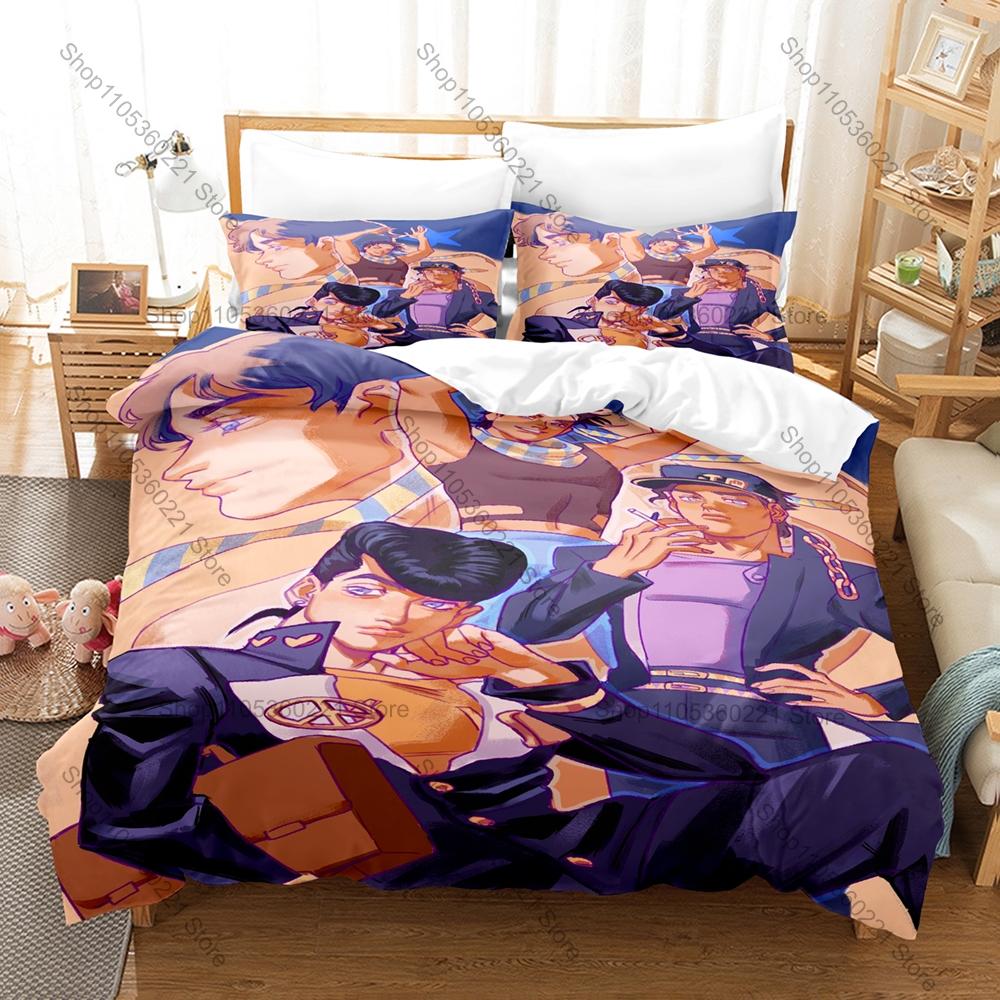 JoJo Kpop Bedding Set 3 Piece Duvet Cover Set Bedroom Decorative Bed Linen Twin Full Queen King Size