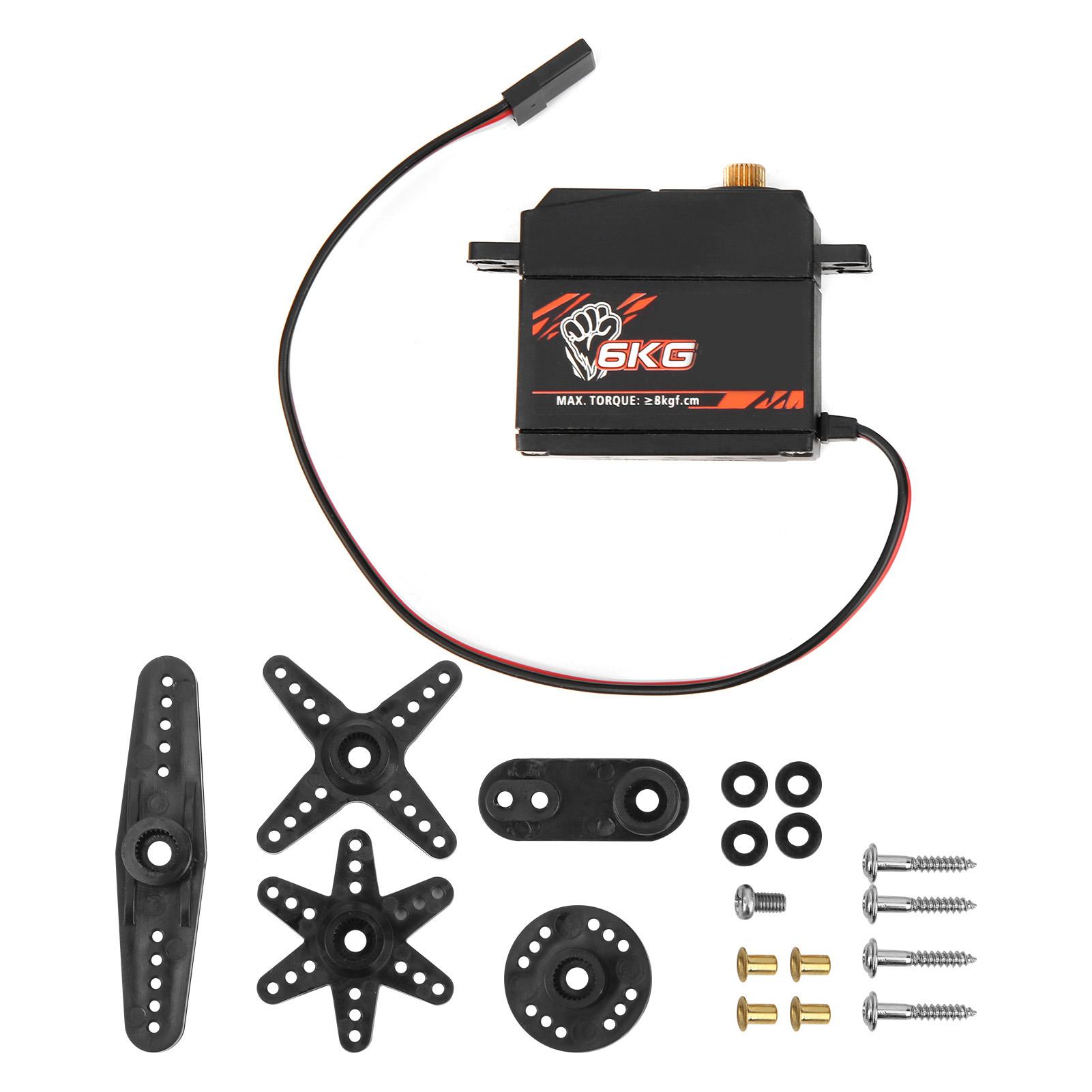 

SURPASS HOBBY S0600M 6KG Metal Gear Digital Servo for 1:10 HighSpeed Car Fixed Wing Boat