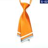 Abito 20Cm Cravatta Piccola Tinta Unita Doppio Strato Seta Imitata Corta Da Donna Cravatta Uniforme Scolastica Cravatta A Farfalla
