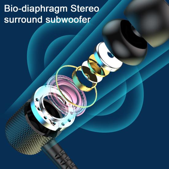 Hanging Neck Wireless Headphone Stereo Surround PX5 Waterproof Listen to Music Bluetooth-Compatible Earphone Sports Accessory