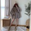 Plus Size Women's Korean-Style Loose Sweatshirt - Trendy Autumn/Winter Jacket for 230-300 Jin