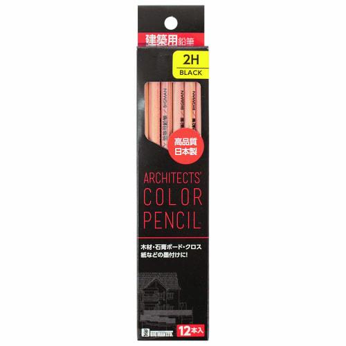 

Bigman Architectural Pencils, 12-Pack, 2H, BAP-2H12