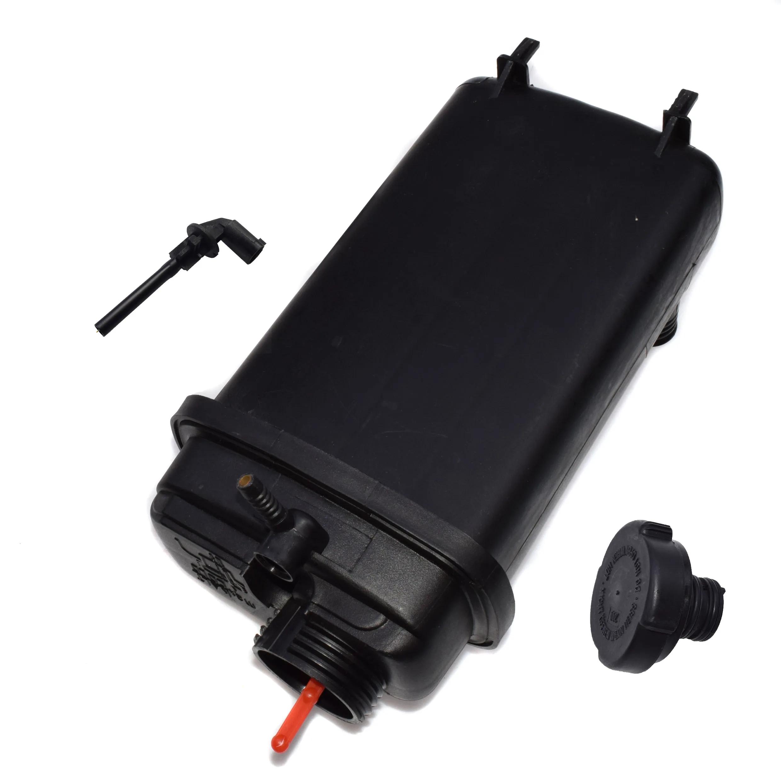 

Car Coolant Reservoir Expansion Tank & Cap & Level Sensor For BMW 5 Series E39 / 7 Series E38 / 8 Series E31, Z8 E52 17111741167 чорний