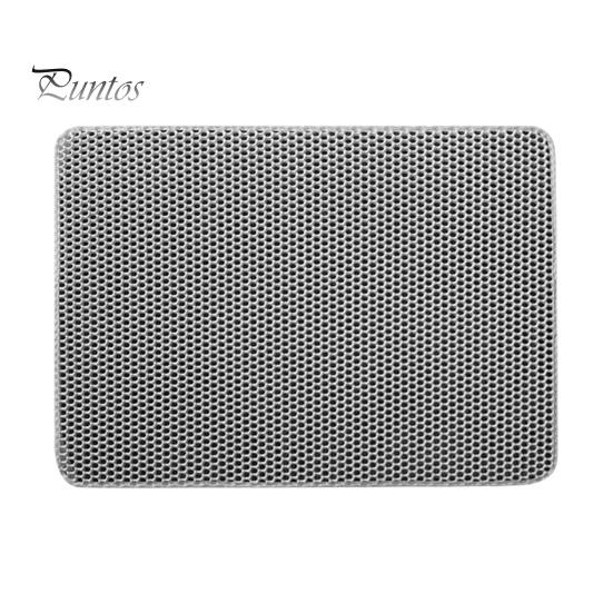 

Очень большой коврик для кошачьего туалета, двухслойный коврик для кошачьего туалета, нескользящий водонепроницаемый коврик для кошачьего туалета, коврик для контроля разброса M серый