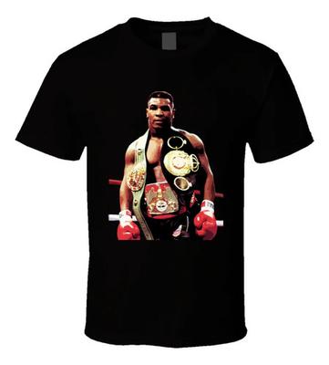 Unisex Shirt Cotton Oversize Large Size Mike Tyson Boxing Legend