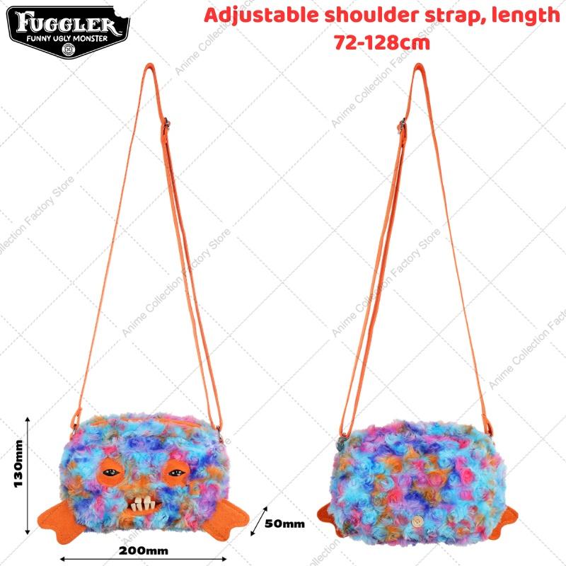 Funny Ugly Teeth Monsters Plush Toys Shoulder Bag Fugglers Wide Eyed Weirdo Sphynx Cat Sir Belch Peluche Doll