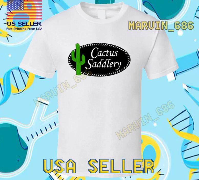 NEW SHIRT CACTUS SADDLERY ROPING SADDLE T-Shirt FUNNY AMERICAN USA SIZE S-5XL 3XL