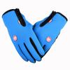 Winter Allfinger-Sport-Reithandschuhe mit Reißverschluss, rutschfeste und winddichte Fahrrad-Motorradhandschuhe