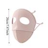 Comfortable Polyester Sunscreen Mask Traceless Small Hole UV Protection Mask Cool Breathable Ice Silk Face Clothing Men