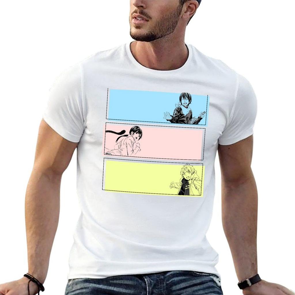 Noragami Ot3 T-Shirt Anime T Shirts Oversize Man T Shirt Summer T Shirts for Man Cotton T-shirt