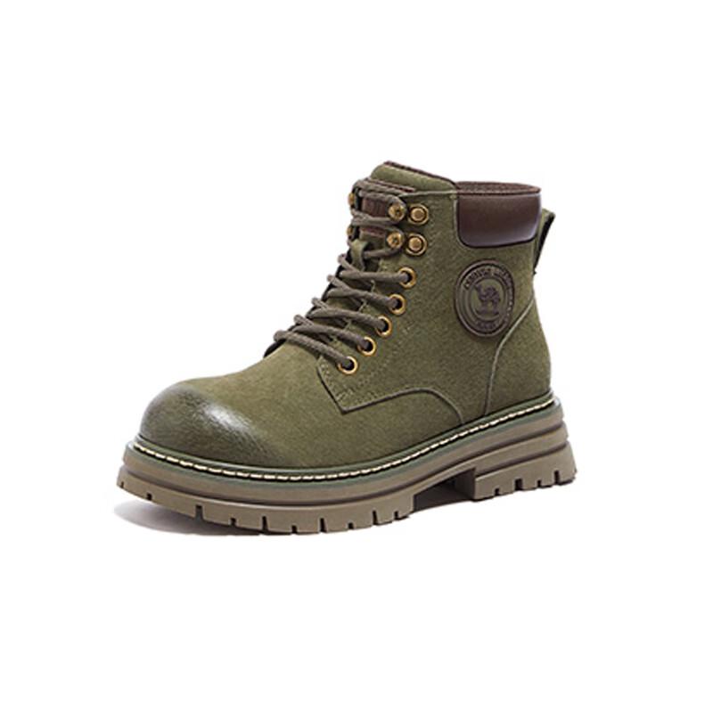 CAMEL Women s British Style Work Ankle Boots 36
