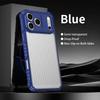 KEYSION Heavy Duty Shockproof Phone Case for iPhone 17 Pro Max 17 Air Translucent Matte Back Cover for iPhone 14 15 16 Pro Max