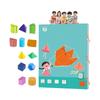 Educational Geometry Workbook Hands on Geometric Shape Activity Book With Folding Geometric Model For Kid Preschooler