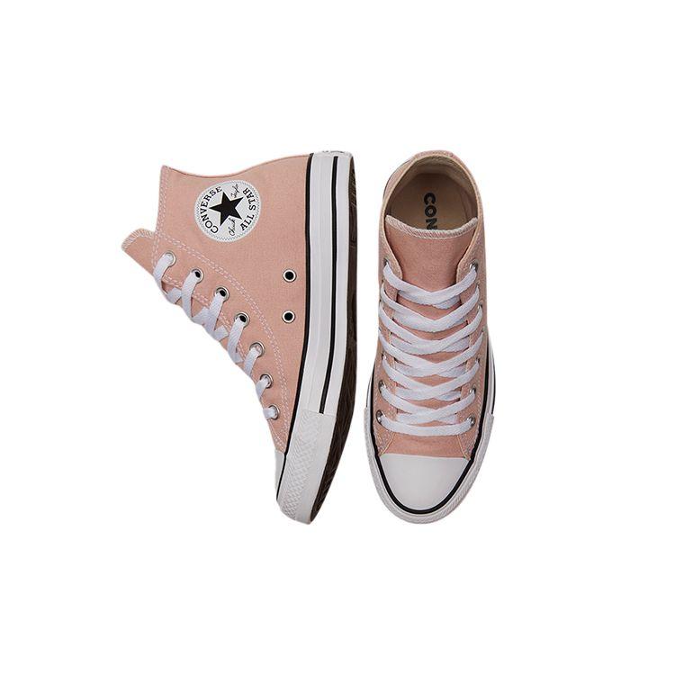 Converse Chuck Taylor All Star Comfortable Versatile High-Top Canvas Shoes Unisex Sneakers Light-Pink 172686C