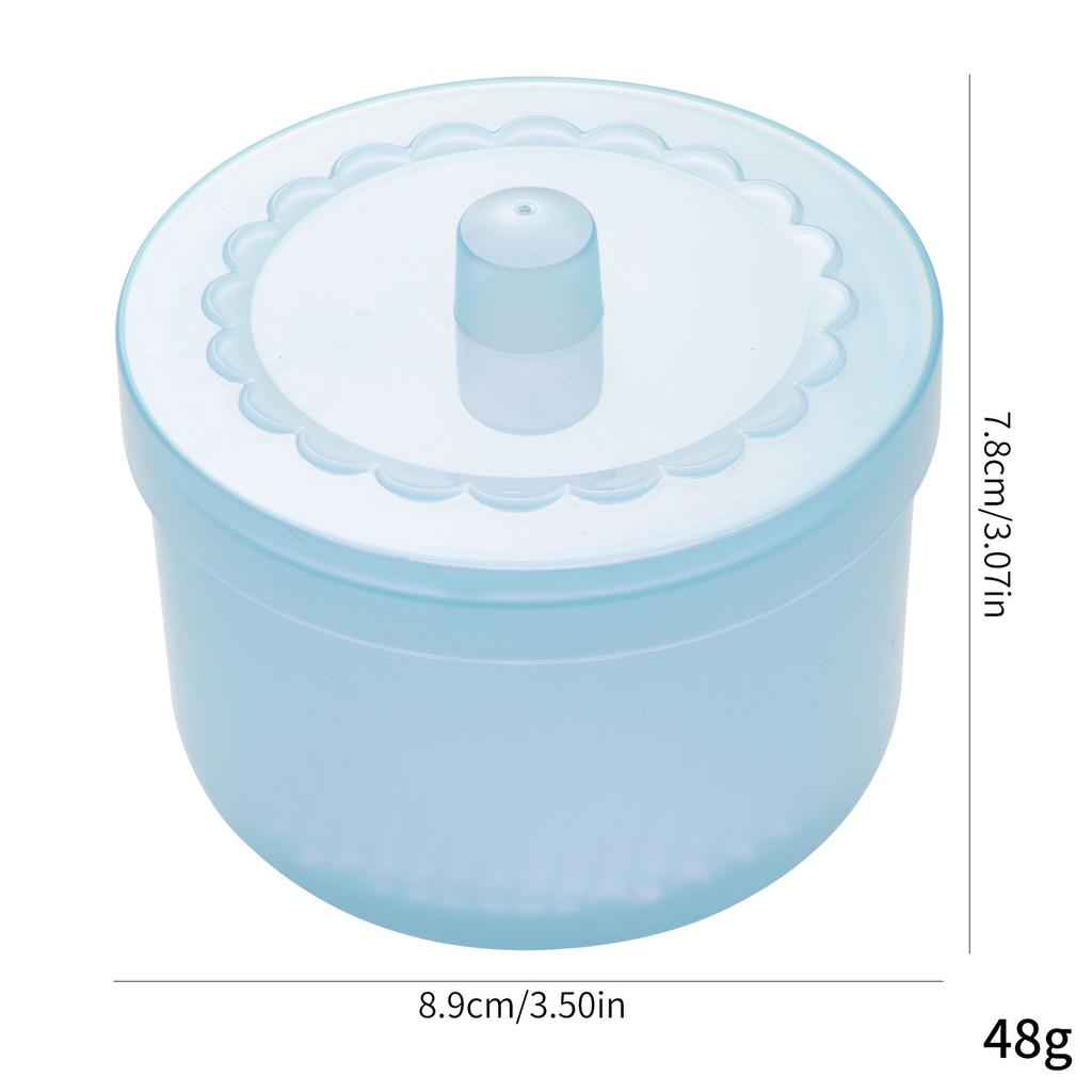 Nail Drill Bits Disinfection Box Double Layer Filtration Cleaning Box Manicure Storage Case Nail BrushCleaningContainer Nail Box
