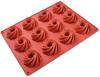 Silicone Baking Form for Muffins, Cupcakes, Twisted Muffins 12 Cups