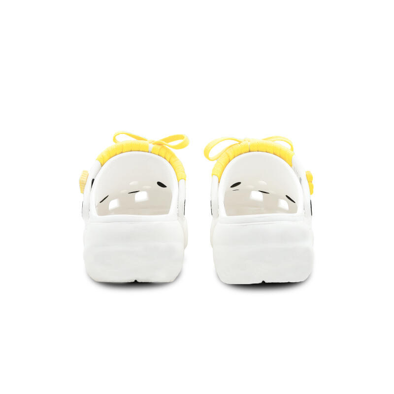 Crocs Classic Clog Butter Cheese EVA Cute Literary Holes Shoes Unisex White and Yellow