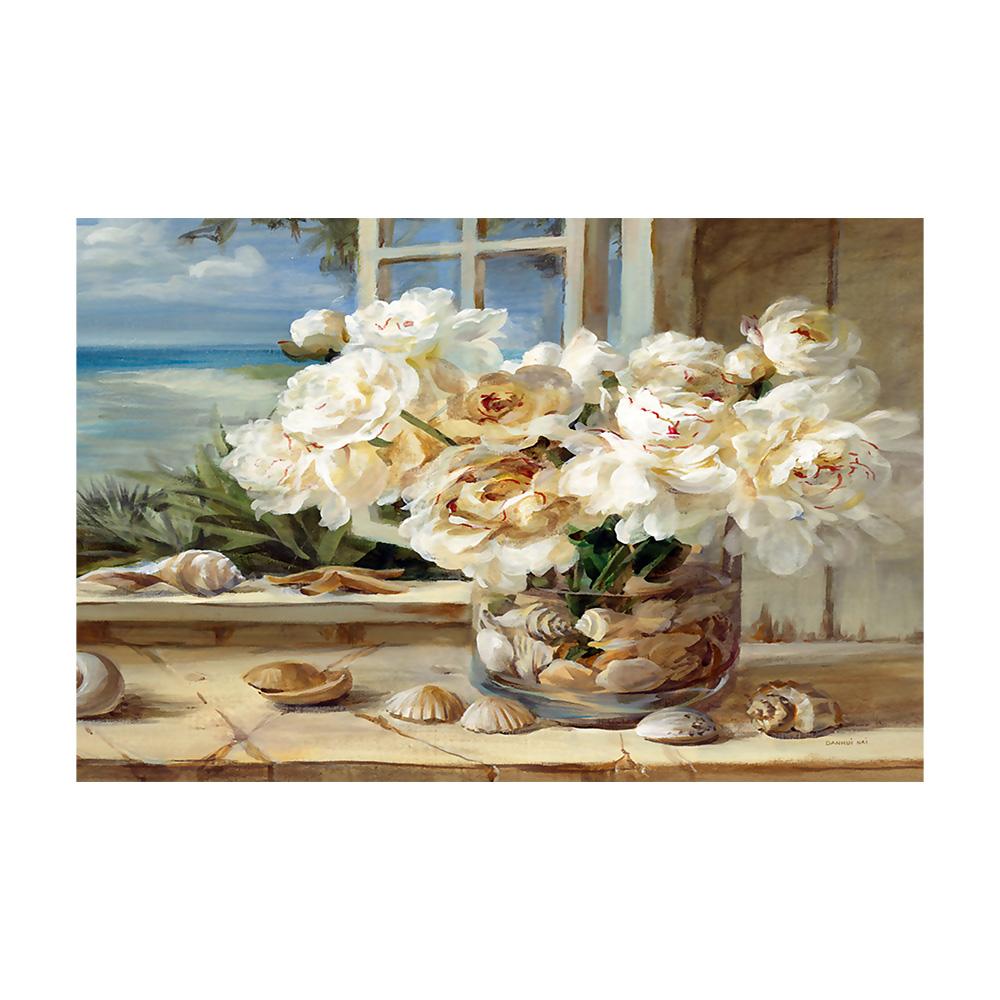 

Красивые цветы Акварель Настенное искусство Холст Картины Эстетический пейзаж Минималистичный постер Картинки Гостиная Домашний декор 50X70cm