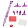 Diamond Painting Rhinestone Pen with Threaded Metal Tip for DIY Embroidery
