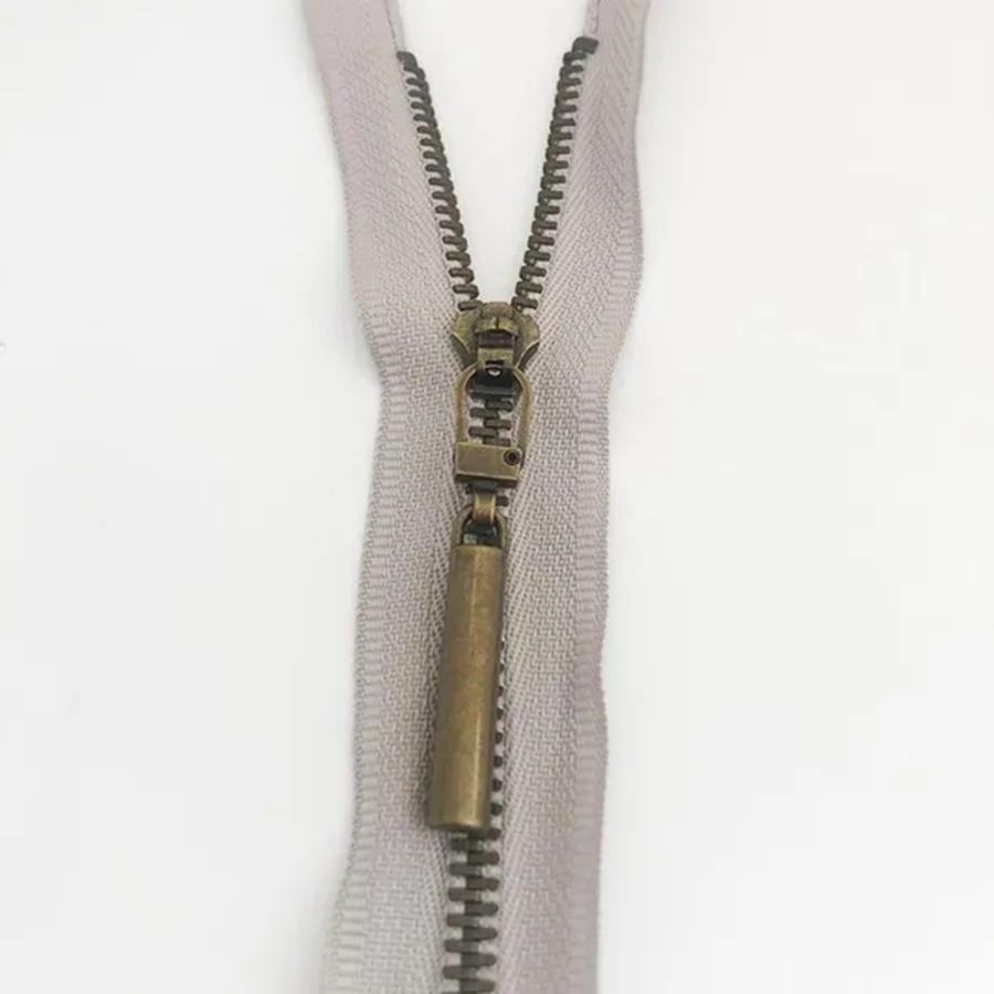 5 Stück abnehmbare Metall-Reißverschluss-Abzieher Reißverschluss-Schieber Kopf Reißverschluss-Zuglasche DIY Nähen Taschen Daunenjacke Reißverschlüsse Schieber-Reparatur-Sets