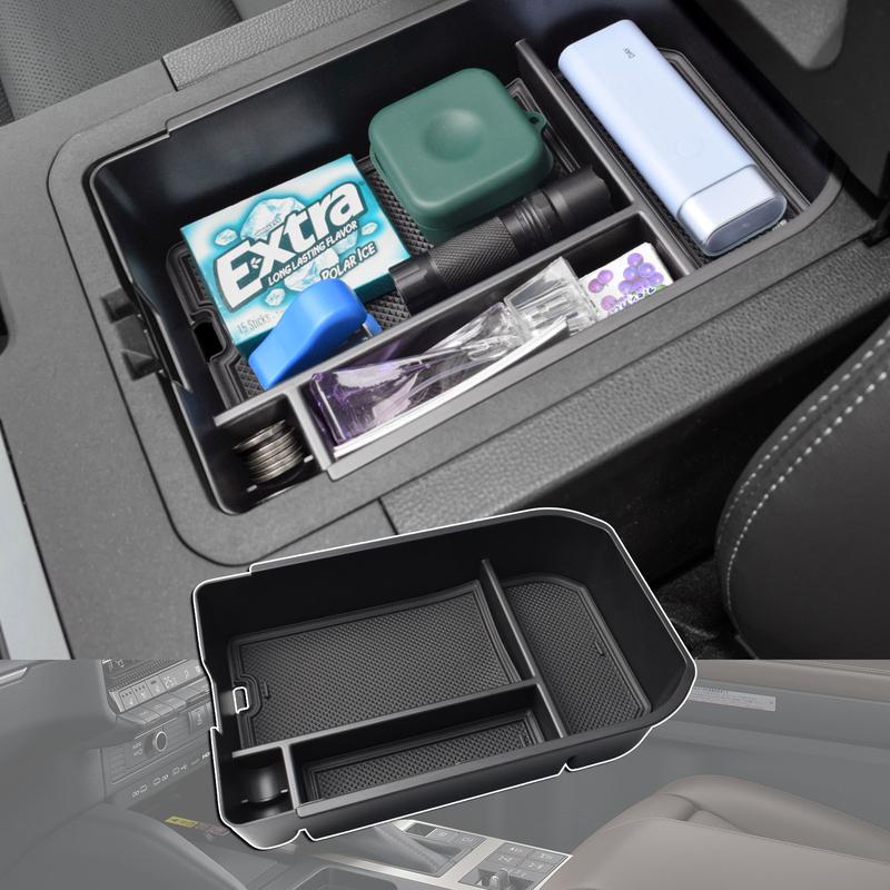 For Toyota Land Cruiser 250 Prado J250 LC250 2024 2025 Center Console Organizer Tray Armrest Box Storage Accessories ABS Car Box