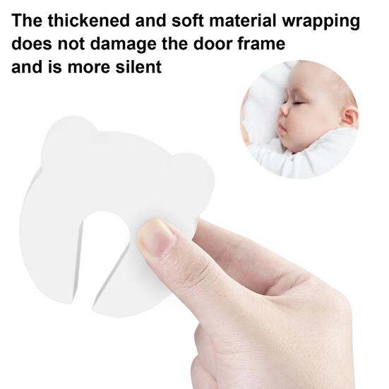 6 Pcs Slam Proof Doorstop Door Kids Finger Pinch Guard Foam Doorstop to Prevent Slamming And Keep Door Open for Door Edge