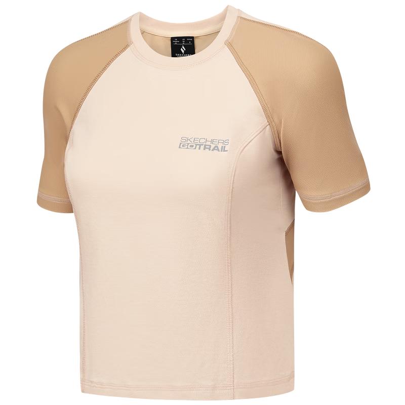 Skechers Women s Knit Short Sleeve T-Shirt P225W136 L