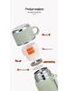 316 Stainless Steel Travel Cup with Straw – Large Capacity, Insulated, Portable, and Suitable for Direct Drinking, Perfect for Tea or Any Beverage.