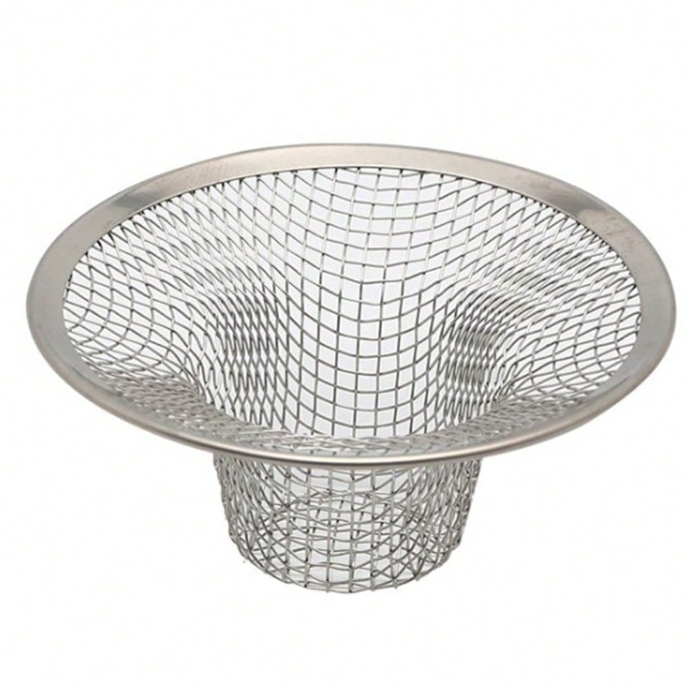 

1 шт. Фильтры для раковины в ванной и на кухне, Фильтры-ловушки для слива раковины из нержавеющей стали, Уловители волос для раковин в ванной, Фильтры для слива раковины 1pcs