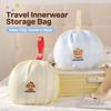 Multi-purpose Underwear Socks Storage Bag Elliptical Stereoscopic Makeup Bag Bra Storage Bag  Gifts