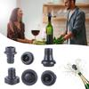 Silicone Vacuum Seal Bottle Stoppers Silicone Wine Bottle Caps Silicone Air Removal Plug for Kitchen and Restaurant Use