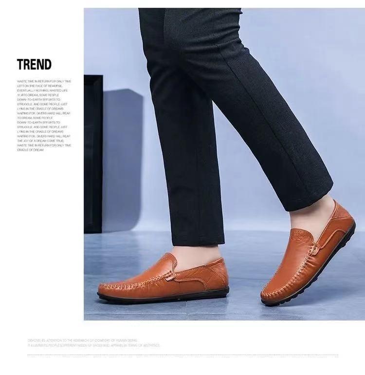 Mocassini Casual in Pelle da Uomo Primavera 2025: Alla moda e di tendenza
