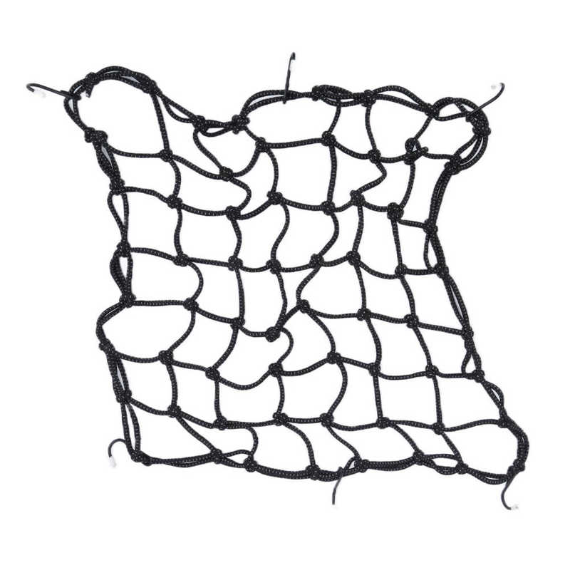 Motorcycle Cargo Net Motorcycle Helmet Mesh Latex Filament for Electric Vehicles Sports Cars Off‑Road Motorcycle Luggage