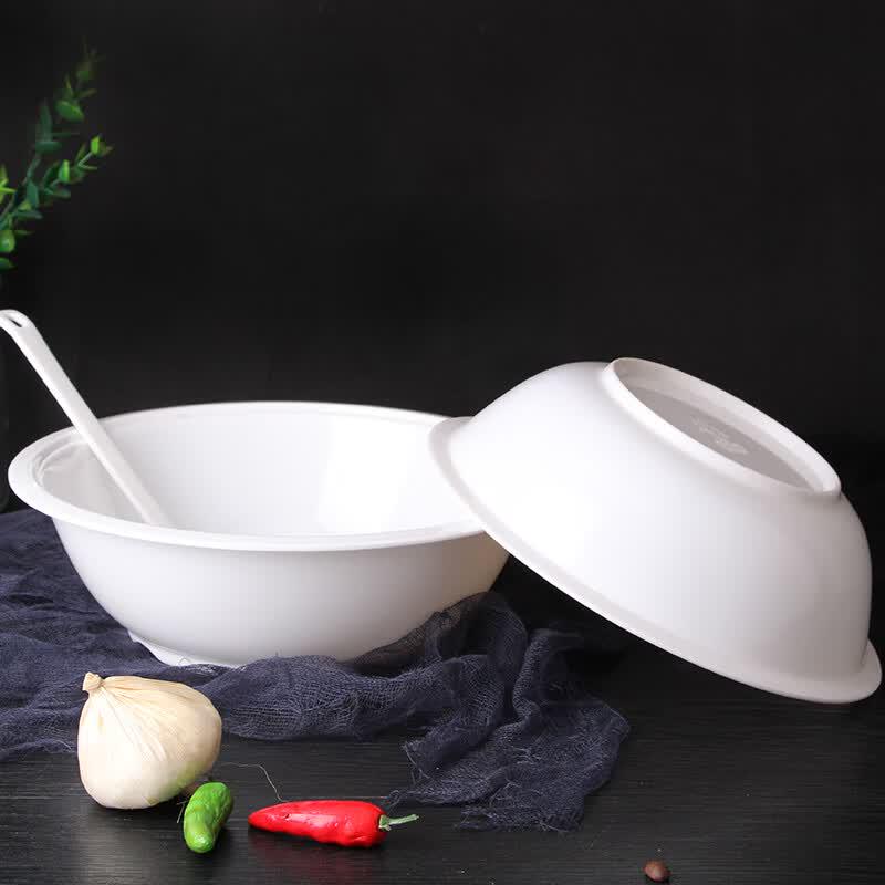 Qianxing A8 White 9-inch Melamine Serving Bowl Set
