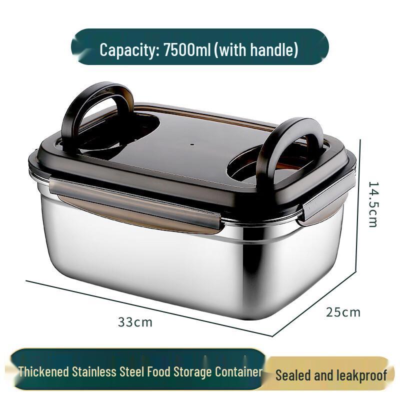 Gannian 304 Stainless Steel Vacuum Seal Lunch Box