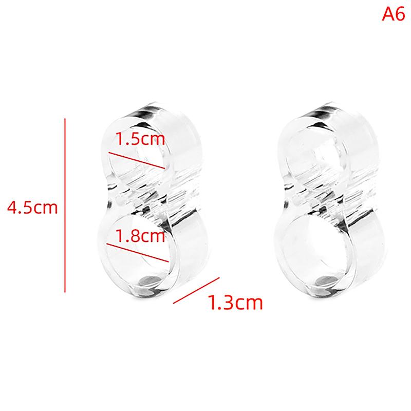 2/5/10Pcs Door Stops Pvc Door Handle Buffer Wall Protection Doorknob Bumper Furniture Protected Crash Pads Shockproof Rings