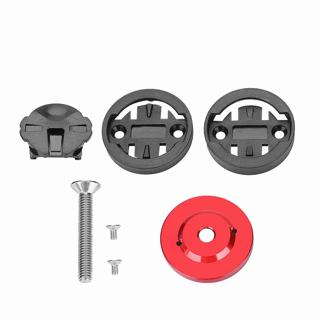 Mountain Road Bike Computer Holder Stem Top Cap Stopwatch GPS Speedometer Mount