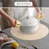 PU Leather Set of Easy to Machine Suitable for Home and Restaurant 38cm Set of High-Quality Placemats, 2. Clean, Elegant, Decorative, Stylish,