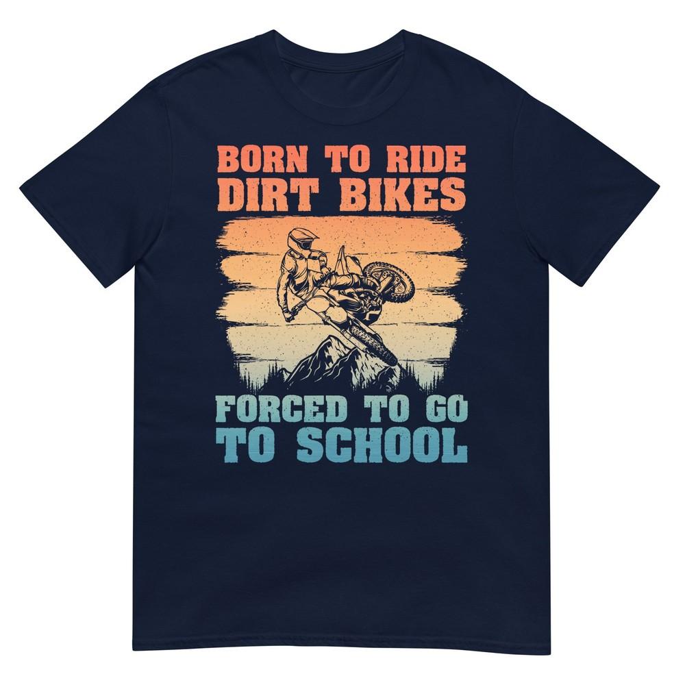 Funny Dirt Bike Art For Boys Girls Motocross Dirt Bike Rider Tshirt S